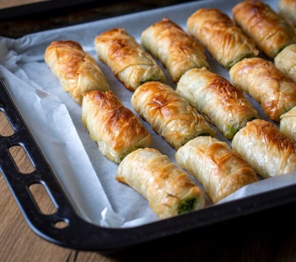 فطائر الجبنة التركية سهلة وسريعة بدون فرن