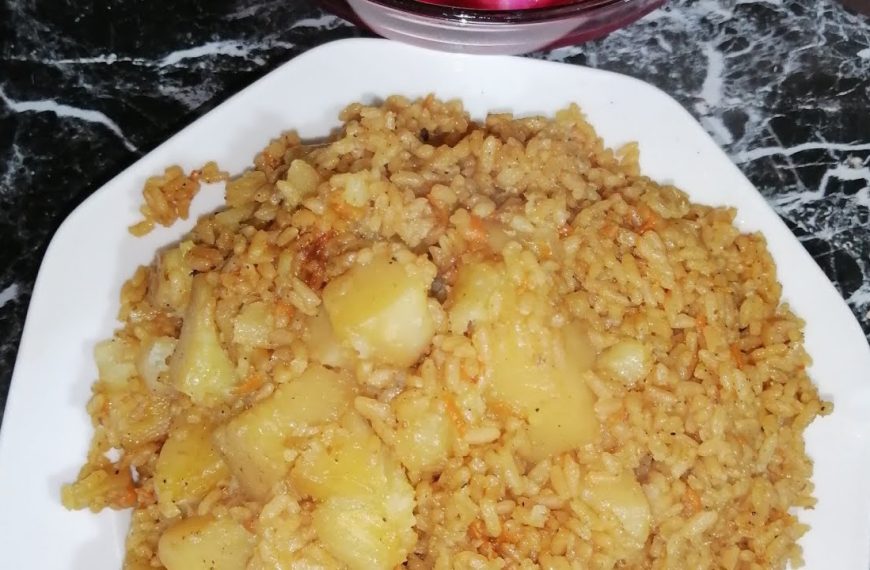 طريقة عمل مدفونة البطاطس والأرز