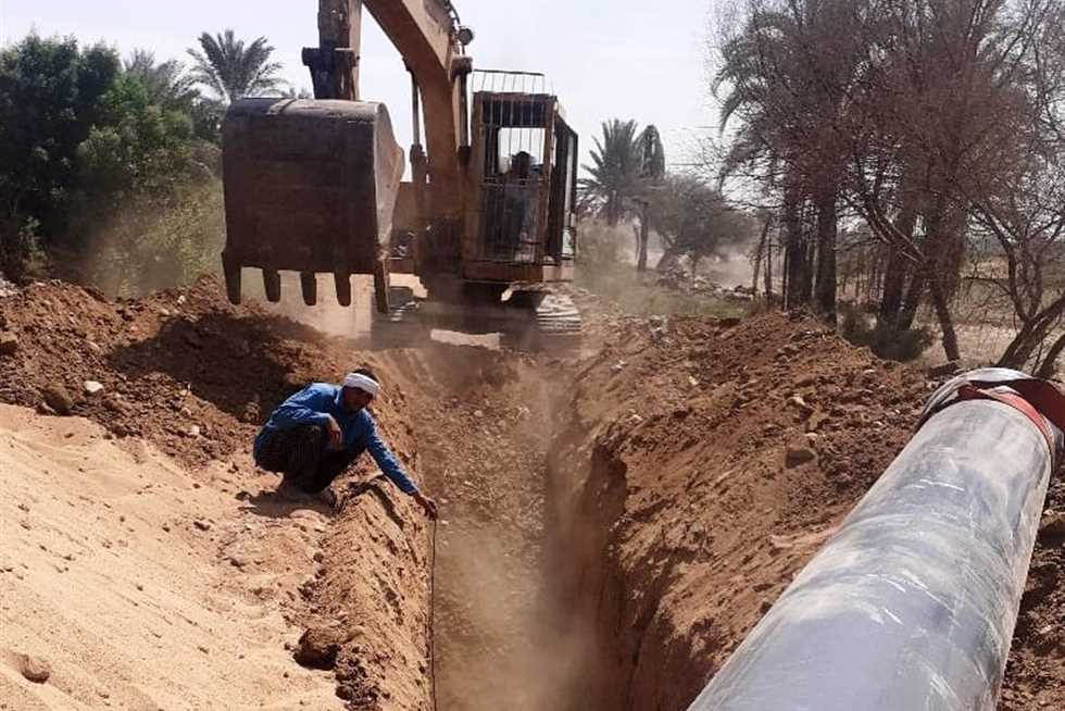 16 مشروع لمياه الشرب والصرف الصحي لخدمة أهالي محافظة المنيا