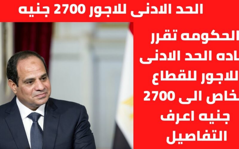 زيادة الحد الأدنى للأجور بالقطاع الخاص 2024