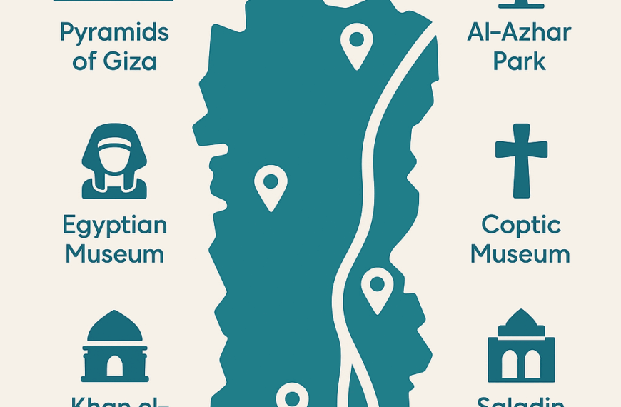 أفضل أماكن سياحية في القاهرة