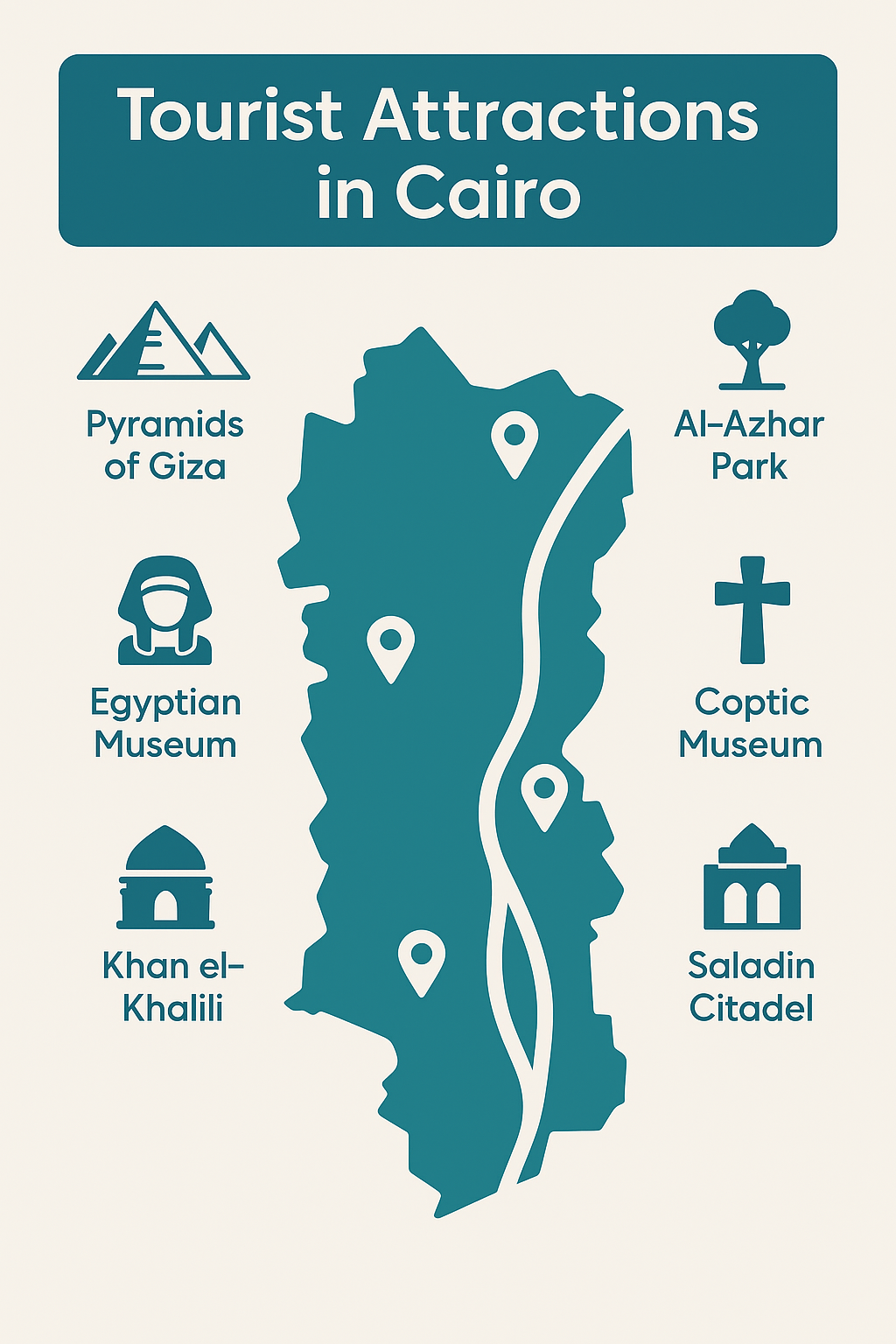 أفضل أماكن سياحية في القاهرة