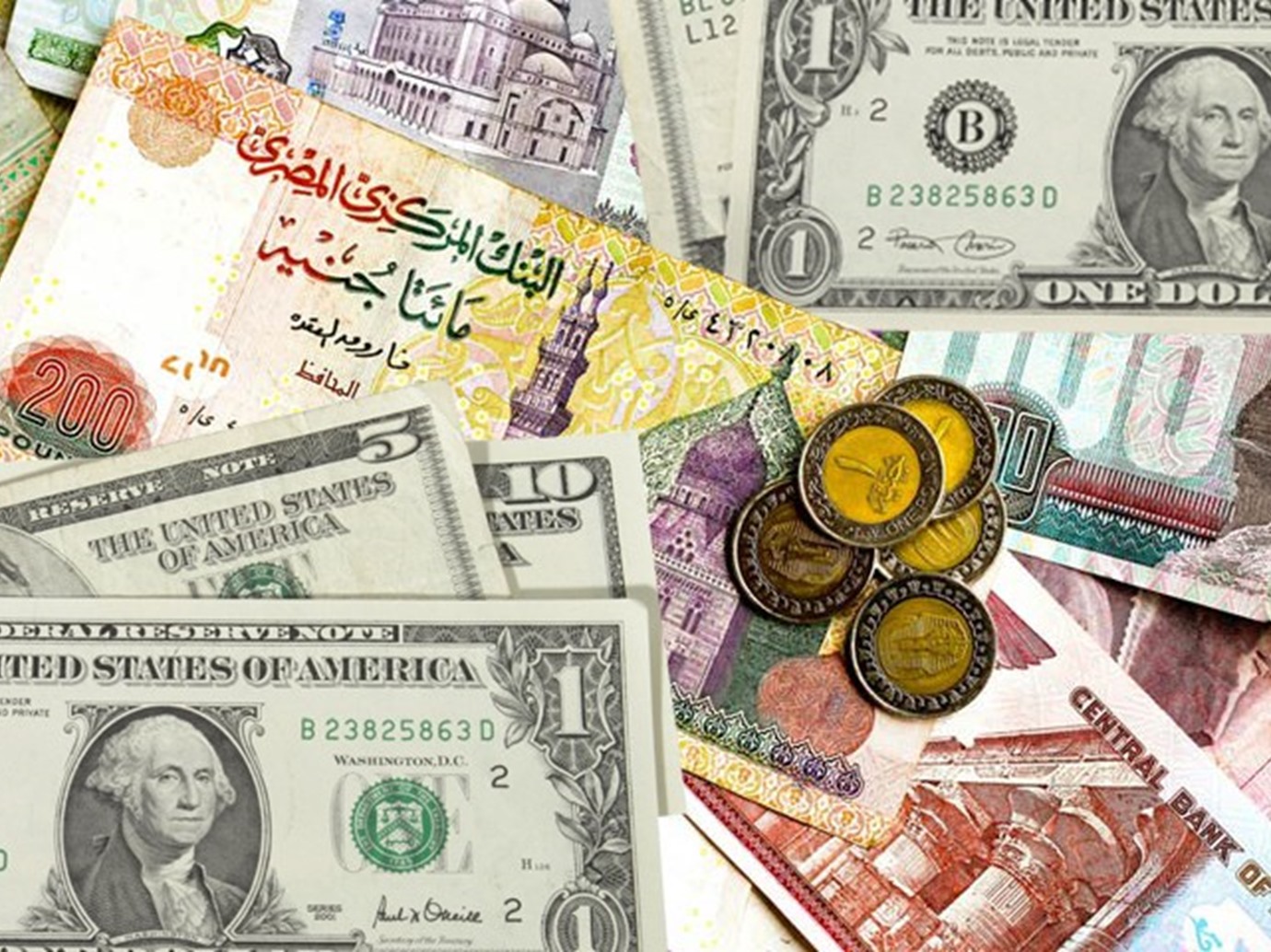 انخفاض سعر الدولار اليوم وصعود الجنيه