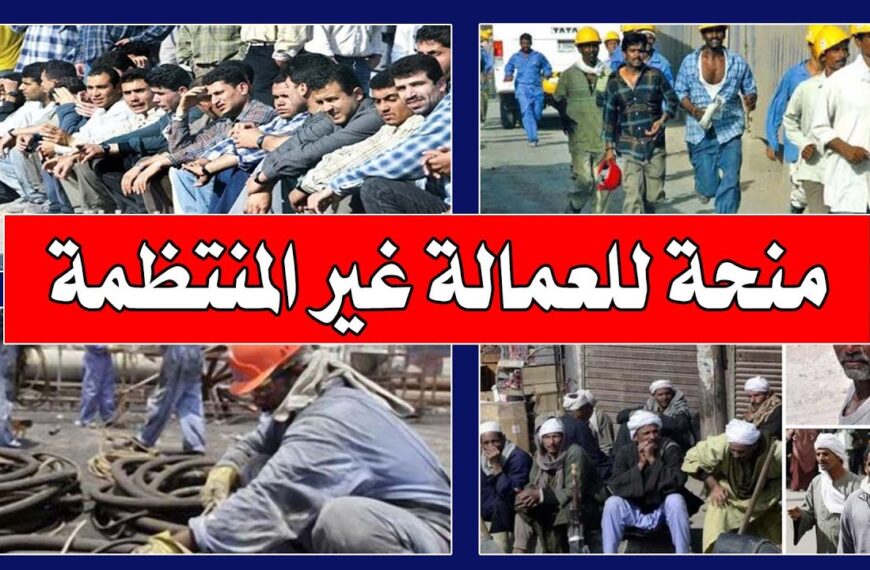 التسجيل في منحة العمالة الغير منتظمة 2024