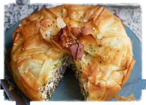 طريقة عمل فطائر الجبنة بالخضار