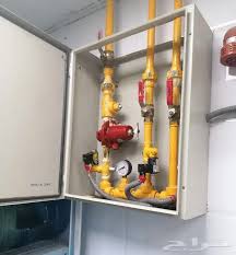 تمديد غاز مركزي