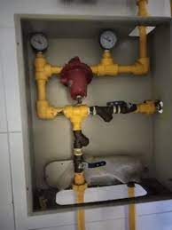 تمديد غاز مركزي