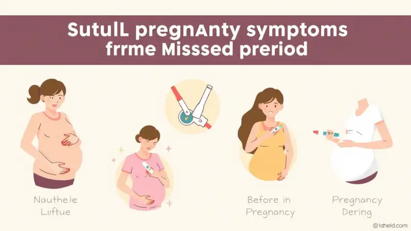 أبرز اعراض الحمل المحتملة قبل موعد الدورة