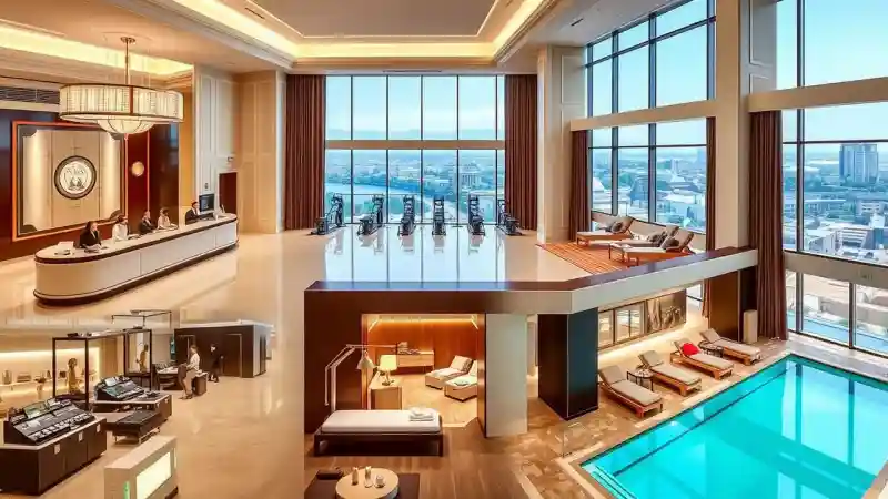 خدمات ومرافق رئيسية في الفندق