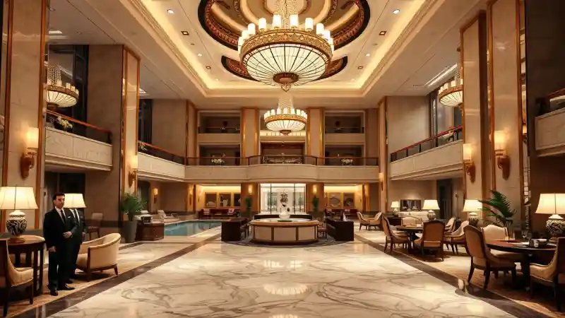 الفنادق الفاخرة والعلامات التجارية العالمية الراقية