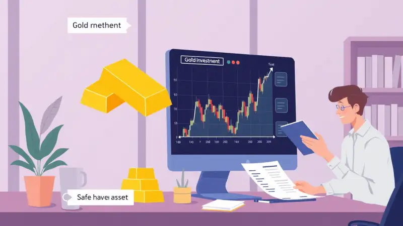 الاستثمار في الذهب للمبتدئين