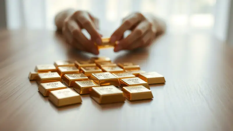 السبائك الذهبية الصغيرة