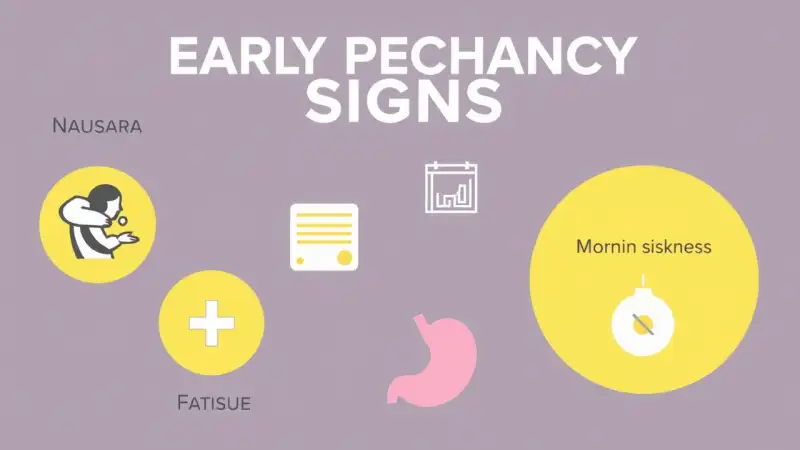 أبرز علامات الحمل في الأيام الأولى