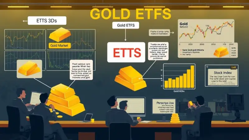 صناديق المؤشرات المتداولة للذهب (Gold ETFs)