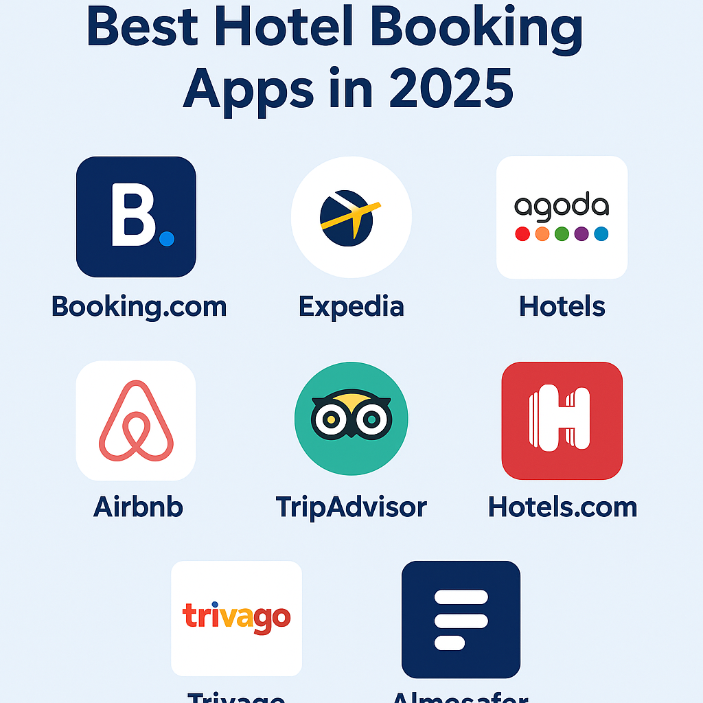 أفضل تطبيقات لحجز الفنادق في 2025