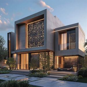 تصميم واجهات فلل في الرياض