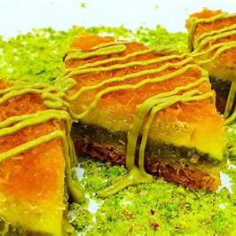 طريقة عمل الكنافة بالبستاشيو