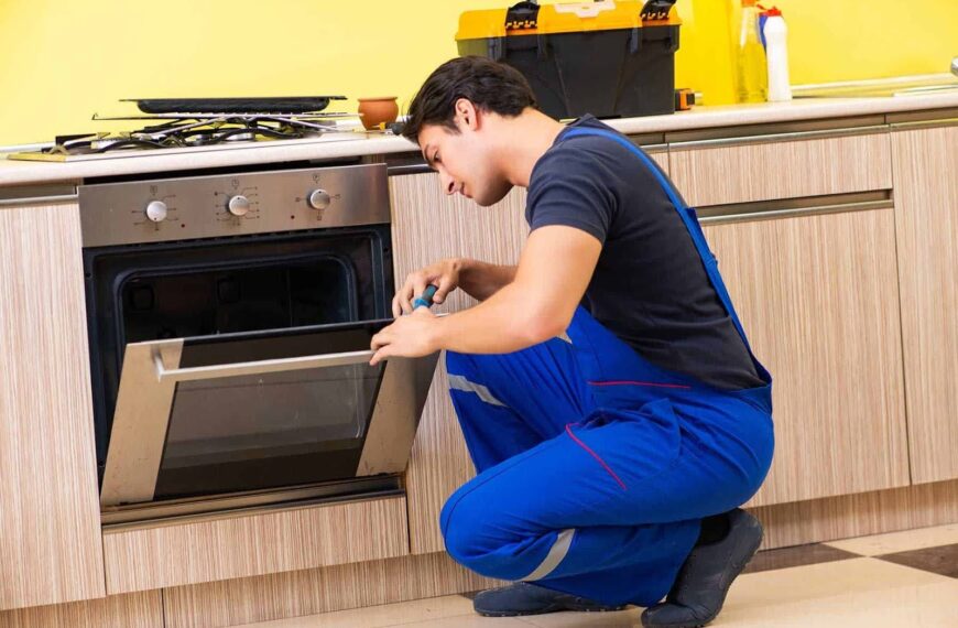 تنظيف وصيانة أفران الغاز