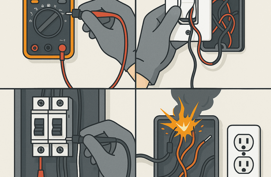 كشف التماس الكهرباء