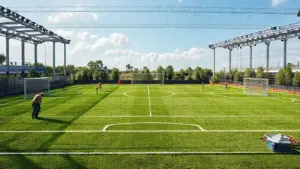 تجهيز الملاعب في السعودية