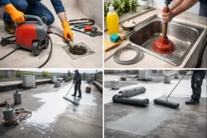 حل احترافي لتسليك المجاري بالخرج