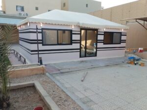 تركيب خيمة ملكية ثابتة بأحدث التصاميم