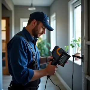 فحص شبكات المياه ومعالجة التسربات