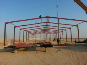 تركيب امتن هناجر حديد وساندوتش بانل بجودة عالية