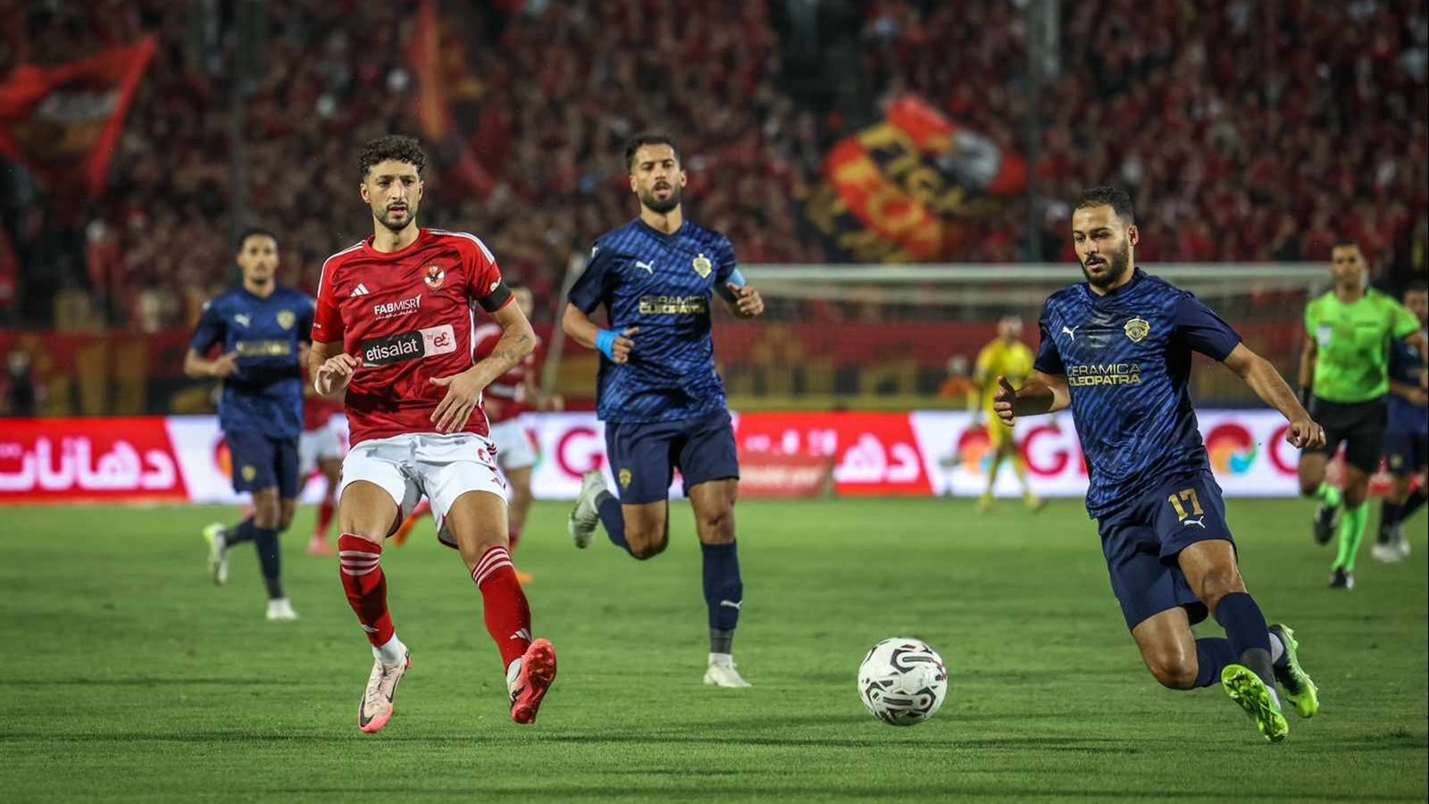 مباراة الأهلي وسيراميكا كليوباترا