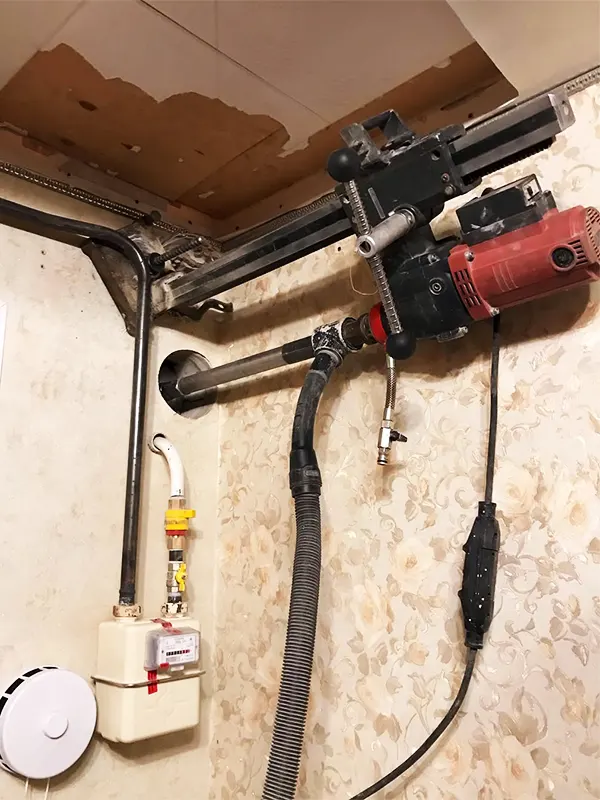 عمل فتحات الغاز