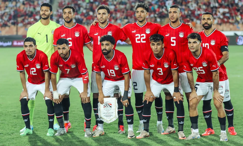 مصر تطيح بجنوب أفريقيا بهدف صلاح
