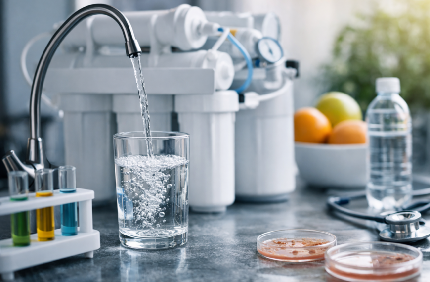 جودة مياه الشرب المنزلية وتأثيرها على الصحة