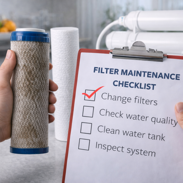أخطاء شائعة عند استخدام فلاتر المياه في المنزل