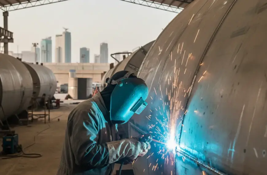 شركة لحام خزانات بالرياض باحترافية عالية