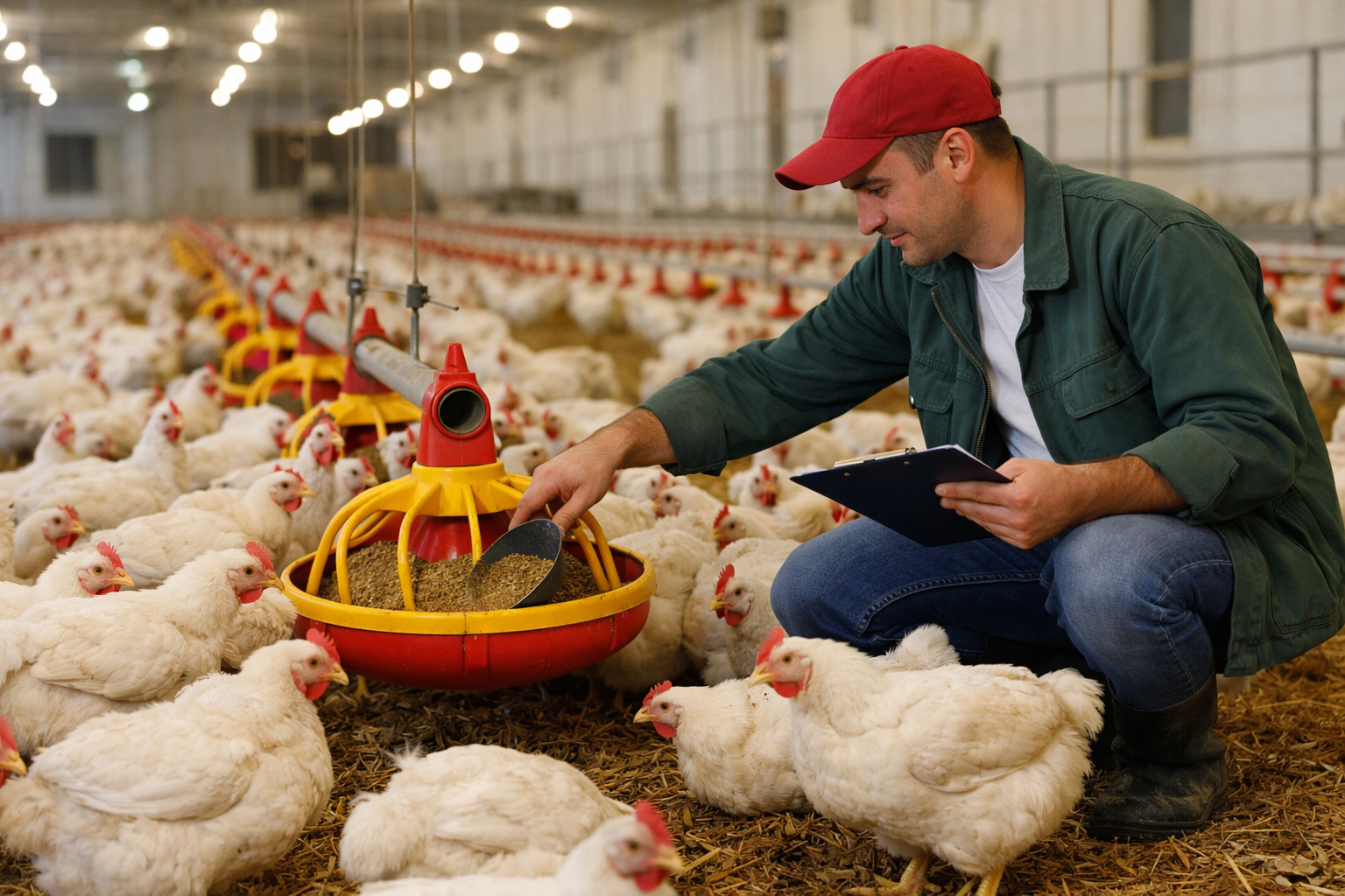 تكلفة إنشاء مصنع أعلاف دواجن صغير