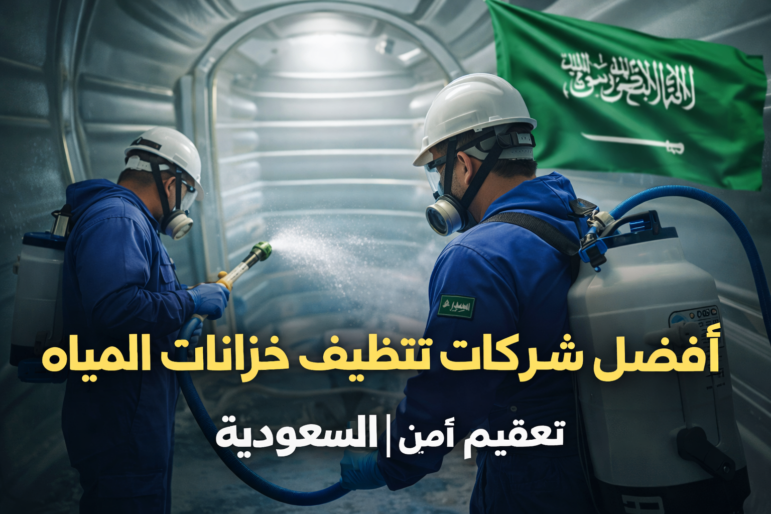 شركات تنظيف خزانات المياه