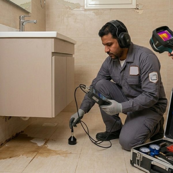 كشف تسربات المياه بخميس مشيط