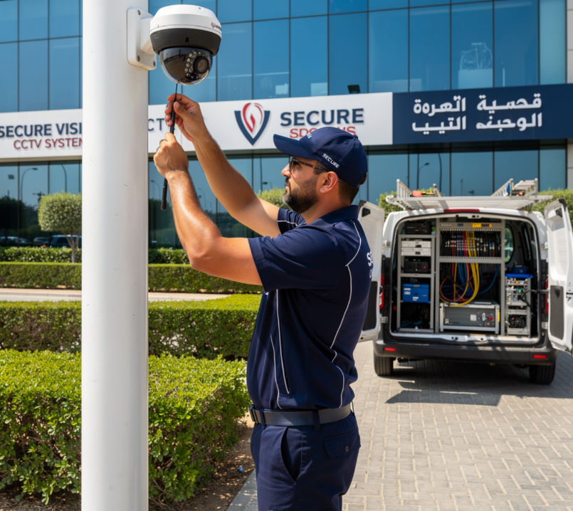 فني كاميرات مراقبة هندي محترف