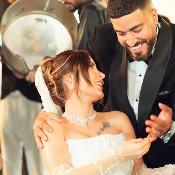 ليلة العمر وسط النجوم.. رجل الأعمال عبد السلام القرش يحتفل بزفافه على البلوجر جيجي جمال