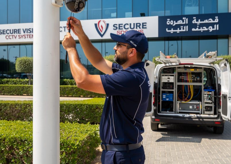 فني كاميرات مراقبة هندي محترف