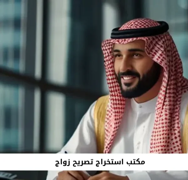 مكتب استخراج تصريح زواج