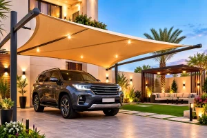 دليل اختيار أفضل أنواع مظلات المنازل بالرياض
