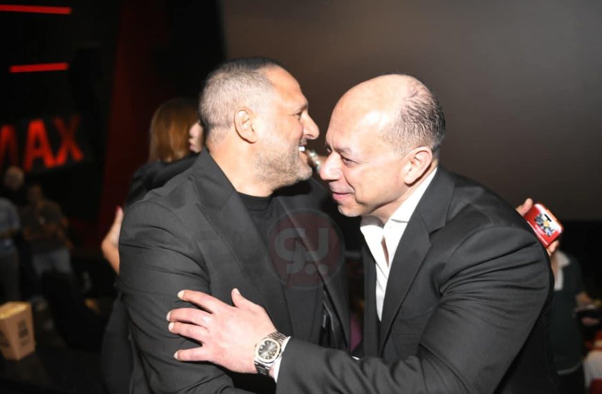 “دعم فني كبير.. عماد زيادة يحضر العرض الخاص لفيلم «خلي بالك من نفسك» لمساندة أحمد السقا”