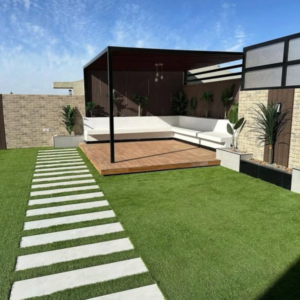 تنسيق حدائق الفلل والشاليهات مع بساتين الرياض
