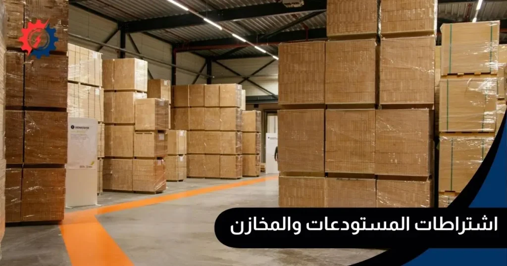 اشتراطات المستودعات والمخازن