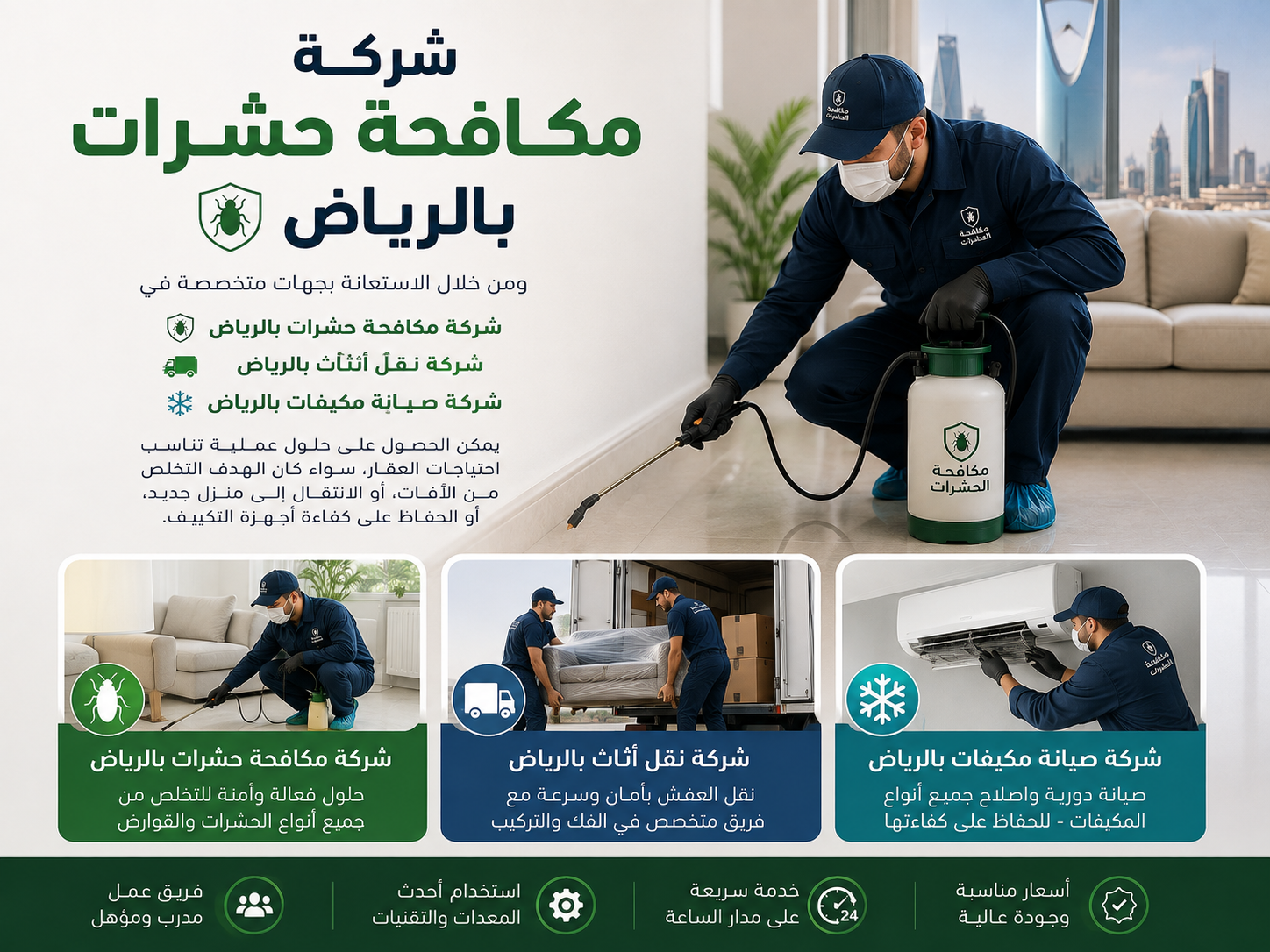 شركة مكافحة حشرات بالرياض